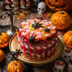 Halloween snoeptaart